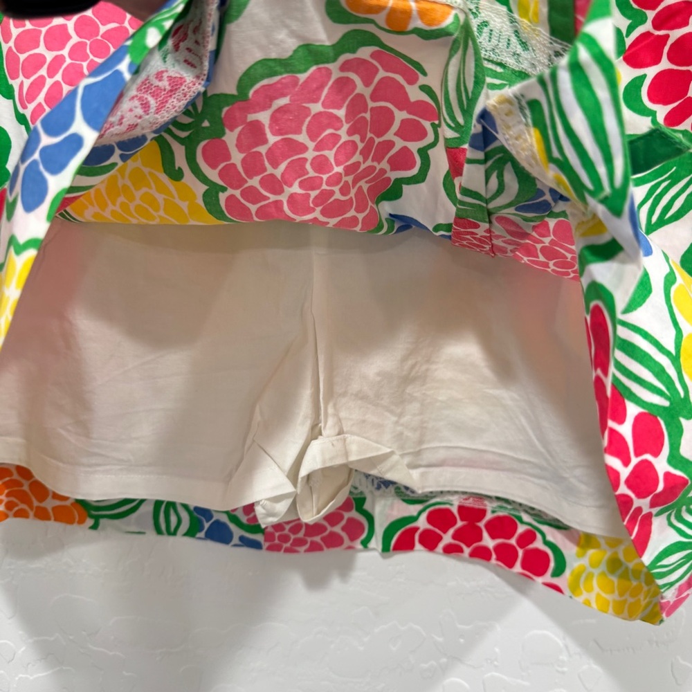Lilly Pulitzer Colorful Floral Athletic Skort Womens 10 Mini Hydrangea Golf - Picture 4 of 7